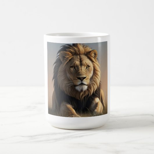 König der Savanne Kaffeetasse (Mittel)