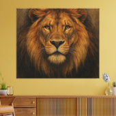 König der Savanne Leinwanddruck (Insitu (Wohnzimmer))