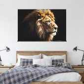 König der Savanne Leinwanddruck (Insitu (Schlafzimmer))