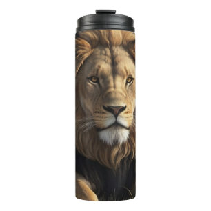 König der Savanne Thermosbecher