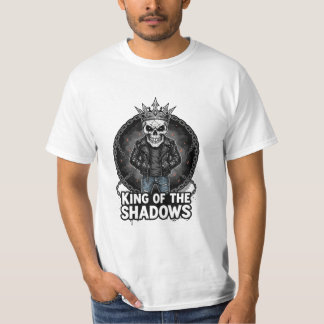 "König der Schatten" Cool Skull T-Shirt