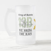 König der Schlacht - 13b Wir bringen den Regen Mattglas Bierglas (Links)
