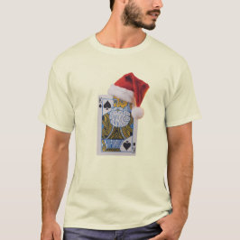 König der Spades Santa. T-Shirt