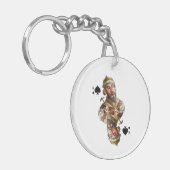 König der Spades Schlüsselanhänger (Vorderseite links)