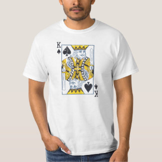 König der Spaten beunruhigte Vintage Art T-Shirt