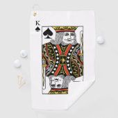 König der Spaten Golfhandtuch (Insitu)