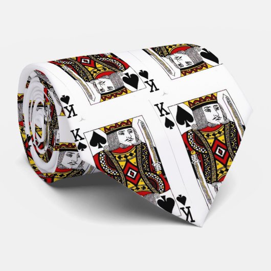 König der Spaten-Krawatte Krawatte (Gerollt)