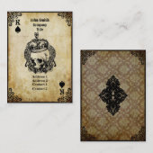 König der Spaten - Visitenkarte (Vorne/Hinten)