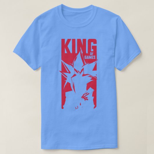 König der Spiele T-Shirt (Design vorne)