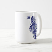 König der Spielkarten Kaffeetasse (VorderseiteRechts)
