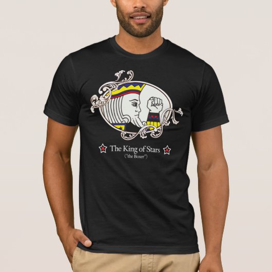 König der Sterne (dunkle Farben) T-Shirt (Vorderseite)