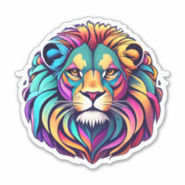 König der Stickers Das Reich der Löwen Aufkleber