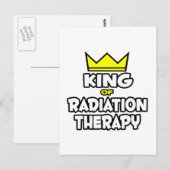 König der Strahlentherapie Postkarte (Vorne/Hinten)