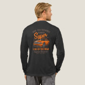König der Straße High Performance Tri-Blend Shirt (Voller Rücken)