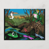 König der Sumpf Postkarte (Vorderseite)