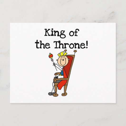 König der Throne Postkarte (Vorderseite)