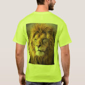 König der Tiere T-Shirt (Rückseite)