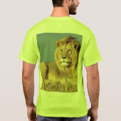 König der Tiere T-Shirt (Rückseite)