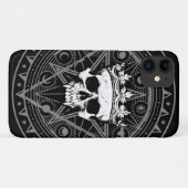 König der Toten: Dark Royal Vampire Sigil Case-Mate iPhone Hülle (Rückseite (Horizontal))