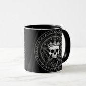 König der Toten: Dark Royal Vampire Sigil Tasse (VorderseiteRechts)