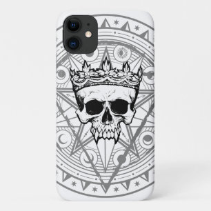 König der Toten: Dark Royal Vampire Sigil White Case-Mate iPhone Hülle