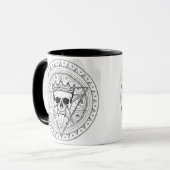 König der Toten: Dunkle Königliche Vampire-Sigil-T Tasse (Vorderseite Links)