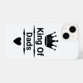 König der Vater Krongeschenk für ihn Case-Mate iPhone Hülle (Rückseite (Horizontal))