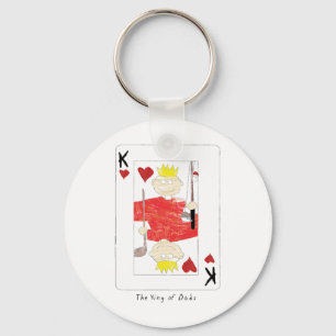 König der Vatikarte Schlüsselanhänger