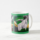 König der weißen Ziegen Kaffeetasse (VorderseiteRechts)