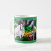 König der weißen Ziegen Kaffeetasse (Vorderseite Links)