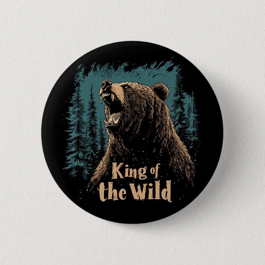 König der Wilden Button (Vorderseite)