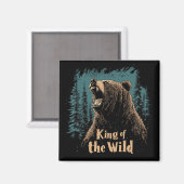 König der Wilden Magnet (Vorderseite/Rückseite)