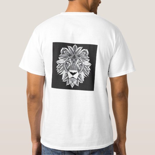 "König der Wildnis" T-Shirt (Rückseite)