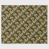 König der Zombies Geschenkpapier (Flach)