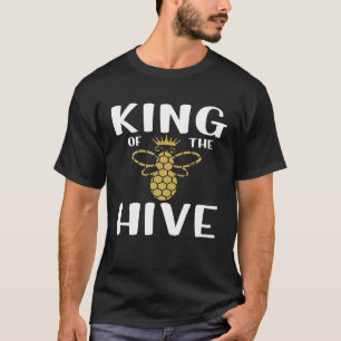 König Des Bienenstocks Waben Imker Biene T-Shirt