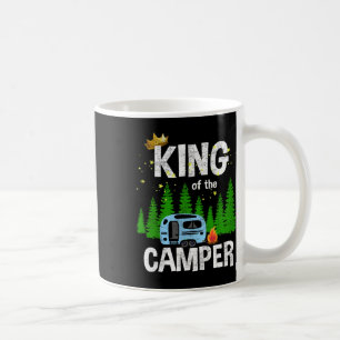 König des Camper Camping-Reiseanhänger-Straße Tra Kaffeetasse