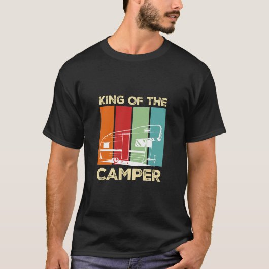 König des Campers T-Shirt (Vorderseite)