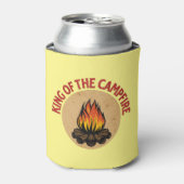 König des Campfeuers Dosenkühler (Kanne Vorderseite)