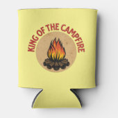 König des Campfeuers Dosenkühler (Vorderseite)
