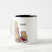 König des Capybara. Tasse (Vorderseite Links)