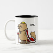 König des Capybara. Tasse (Links)