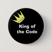 König des Codes Button (Vorderseite)