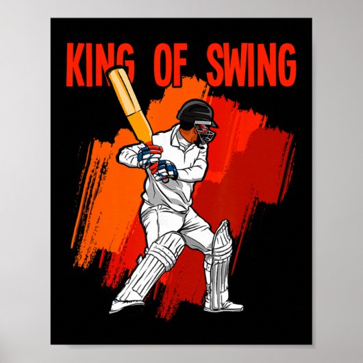 König des Cricket Poster (Vorne)