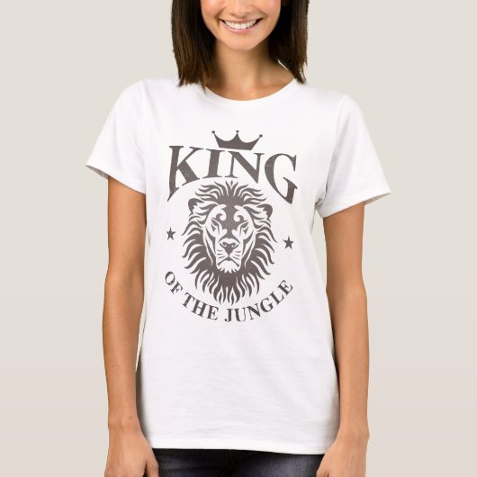 König des Dschungel-T - Shirt (Vorderseite)