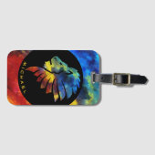 König des Dschungellililionenbodens Gepäckanhänger (Vorderseite (Horizontal))