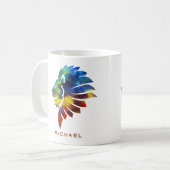 König des Dschungellililionenbodens Kaffeetasse (Vorderseite Links)