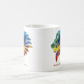 König des Dschungellililionenbodens Kaffeetasse (Mittel)