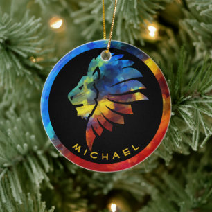 König des Dschungellililionenbodens Keramik Ornament