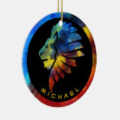 König des Dschungellililionenbodens Keramik Ornament (Rechts)