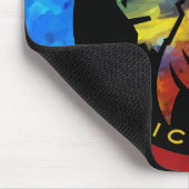König des Dschungellililionenbodens Mousepad (Ecke)